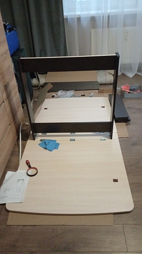 Стол-книжка СтК4 ясень шимо фото покупателя 21