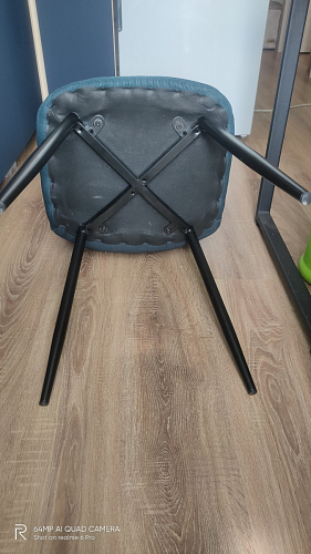 Стул на металлокаркасе Lilu pink / black фото покупателя 101