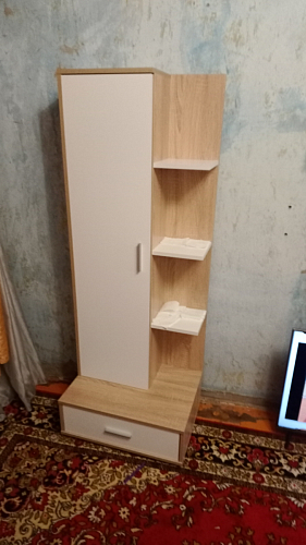 Стеллаж СТ-9 дуб сонома / белый фото покупателя 1