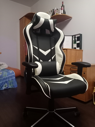 Компьютерное кресло Racer черное / красное фото покупателя 24