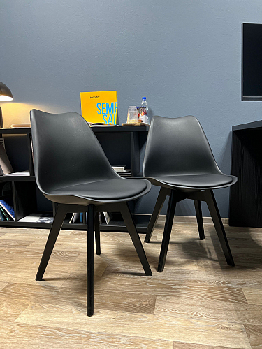 Деревянный стул Bonuss dark gray фото покупателя 16