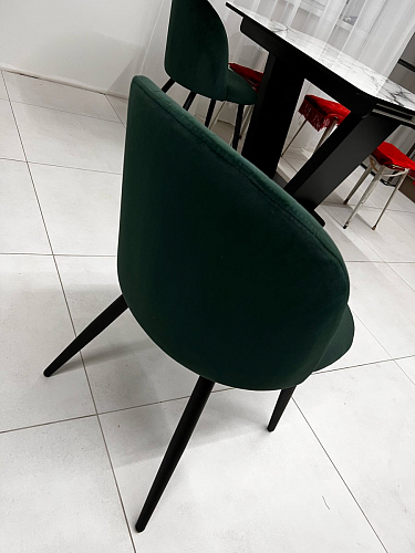 Стул на металлокаркасе Gabi latte / gold / black фото покупателя 229