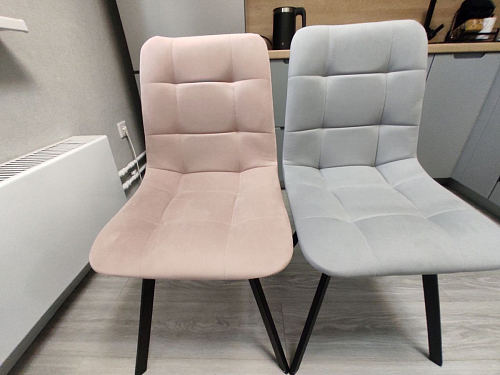 Стул на металлокаркасе Чилли бежевый / белый каркас фото покупателя 1310