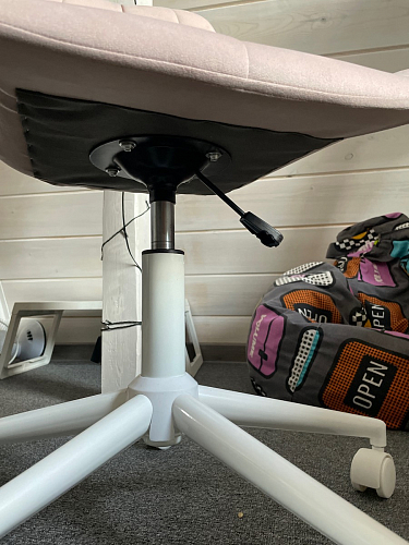 Компьютерное кресло Честер синий (velutto 46 ) / белый фото покупателя 40