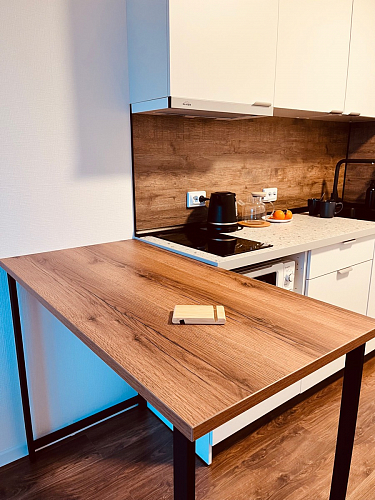 Барная стойка Дилан Лофт 120х60х110 бетон фото покупателя 178