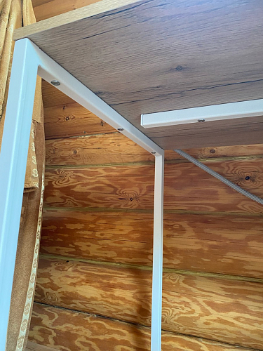 Письменный стол Фред Лофт черный матовый / дуб делано темный фото покупателя 7