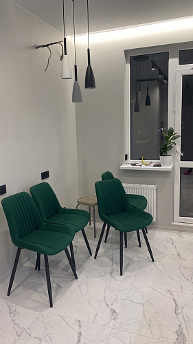 Комплект стульев Вейв 4 шт светло-серый / черный фото покупателя 29