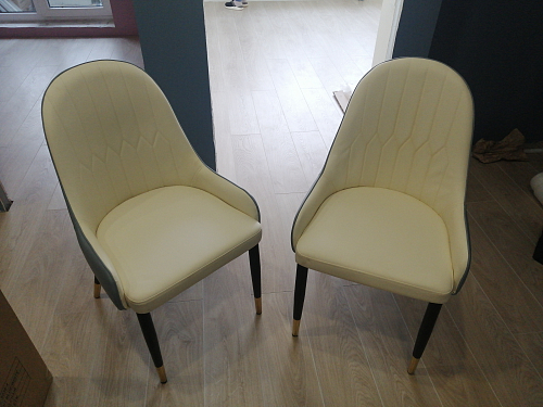 Стул на металлокаркасе Rendal light blue / white фото покупателя 2