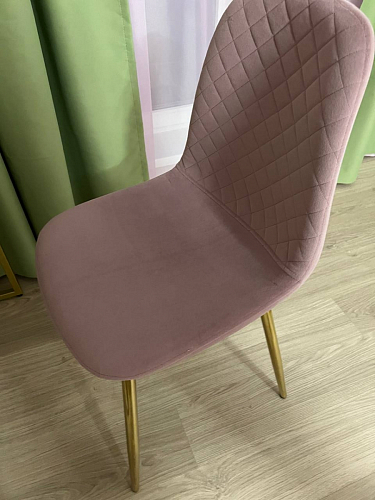 Стул на металлокаркасе Dabl wine red фото покупателя 85