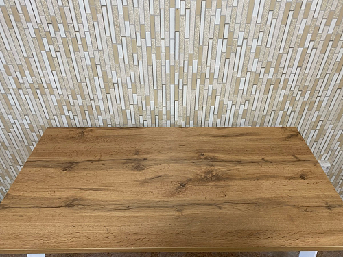 Стол Тринити Лофт 120 32 мм дуб галифакс табако / черный матовый фото покупателя 345