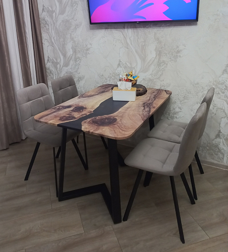 Стул Чилли 2 темно-серый  / черный фото покупателя 906