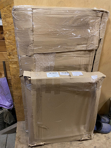 Деревянный стол Лота Лофт 140х80 черный матовый / бетон светлый фото покупателя 771