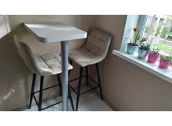 Барный стул Lecco UF910-05 dark grey фото покупателя 5