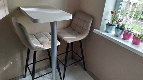 Барный стул Lecco UF910-05 dark grey фото покупателя 5