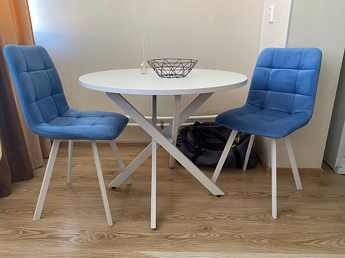 Комплект стульев Чилли 4 шт темно-серый / черный фото покупателя 209