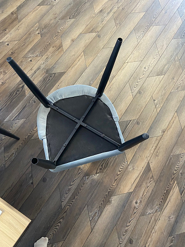 Стул на металлокаркасе Kora black / gray фото покупателя 323