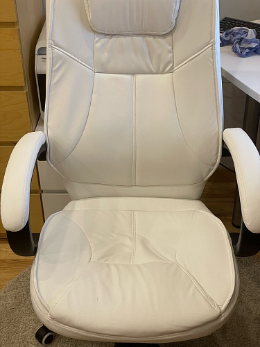 Компьютерное кресло Stella белое фото покупателя 3