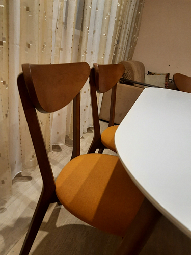 Стул Maxi/Макси коричневый / оранжевый фото покупателя 25