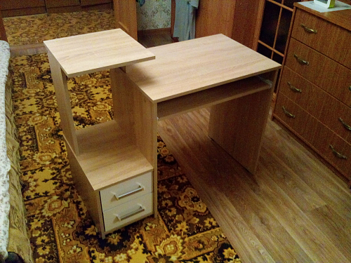 Стол компьютерный Джаз-24 правый венге фото покупателя 155