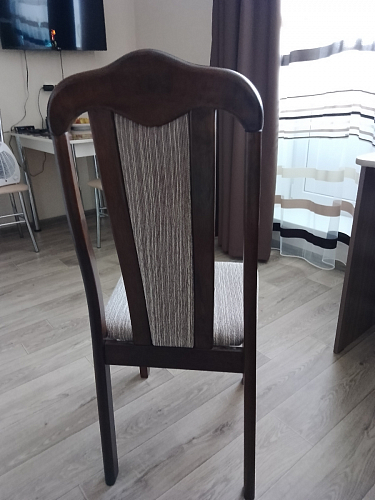 Стул деревянный Aron Soft dirty oak / beige фото покупателя 14