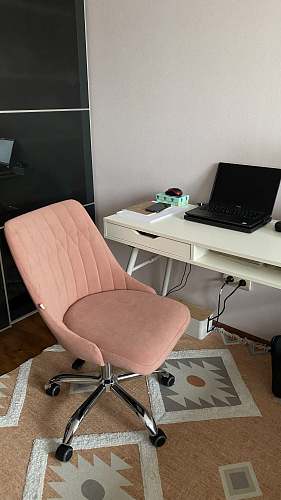 Компьютерное кресло Swan/Сван розовый фото покупателя 45