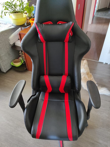 Компьютерное кресло Blok red / black фото покупателя 9