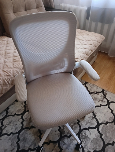 Компьютерное кресло Konfi light gray / white фото покупателя 192