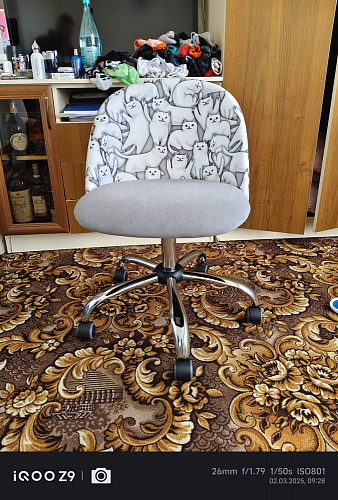 Компьютерное кресло Melody/Мелоди молочное фото покупателя 213