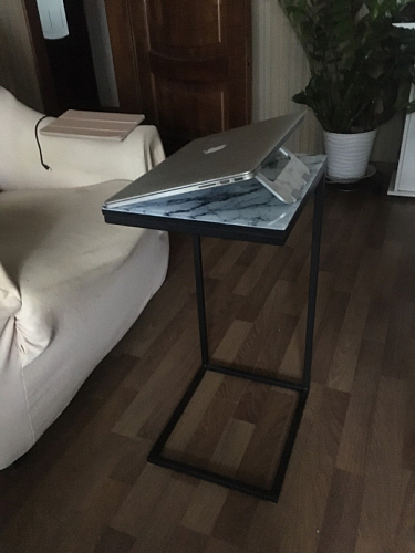 Журнальный столик Геркулес малахит фото покупателя 5