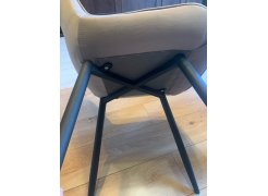 Стул на металлокаркасе Вейв темно-серый / черный фото покупателя 7