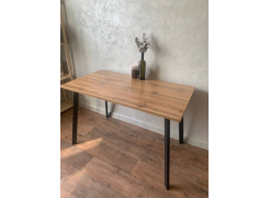 Стол Тринити Лофт 120 32 мм бетон / черный матовый фото покупателя 39