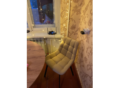 Стул на металлокаркасе Челси серый 02 / черный фото покупателя 67