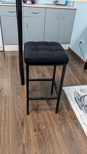 Барный стул Лофт катания минт / белый матовый фото покупателя 153