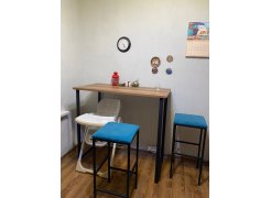 Барная стойка Дилан Лофт 120х60х90 бетон фото покупателя 156