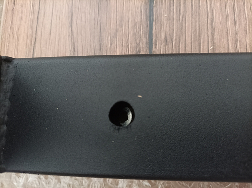 Письменный стол Битти Лофт 116х60х75 креатель / черный матовый фото покупателя 88