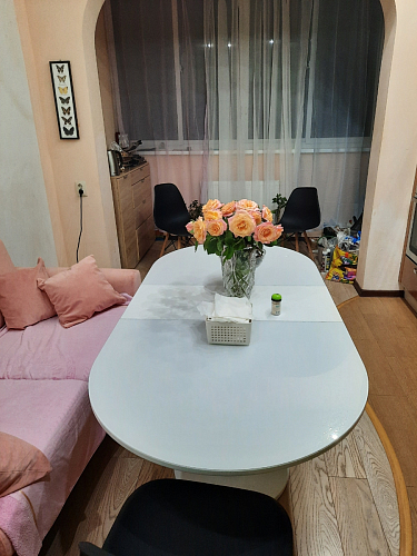 Пластиковый стул Eames PC-015 серо-голубой / дерево фото покупателя 270