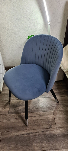 Стул на металлокаркасе Gabi gray / black фото покупателя 927