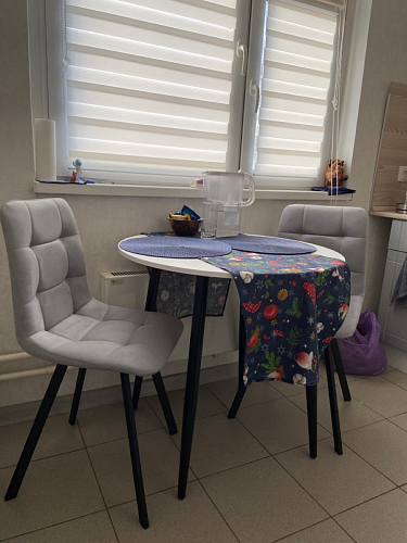 Стул на металлокаркасе Чилли синий / белый фото покупателя 1419