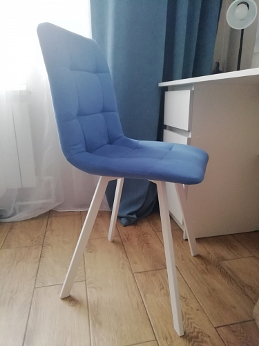 Стул Чилли 2 темно-серый  / черный фото покупателя 1383