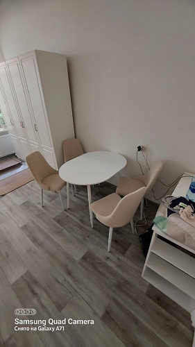 Стул на металлокаркасе Kora green / black фото покупателя 160