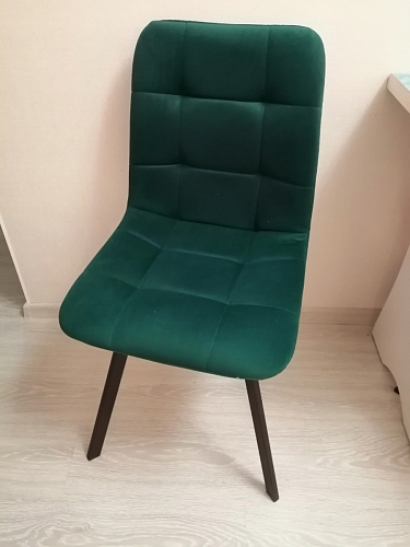 Стул на металлокаркасе Чилли бежевый / белый каркас фото покупателя 1067