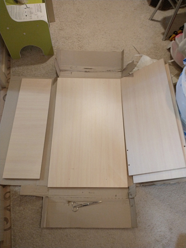 Стол письменный Kiwi дуб молочный  - Уцененный экземпляр фото покупателя 85