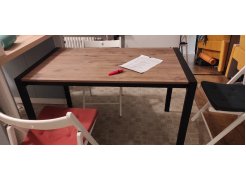 Стол Центавр бетон / графит фото покупателя 8