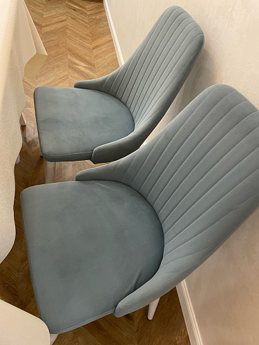 Стул на металлокаркасе Kora beige / black фото покупателя 238