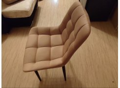 Стул на металлокаркасе Челси серый 02 / черный фото покупателя 94