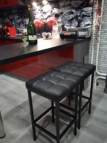 Барный стул Лофт катания лаванда / белый матовый фото покупателя 192