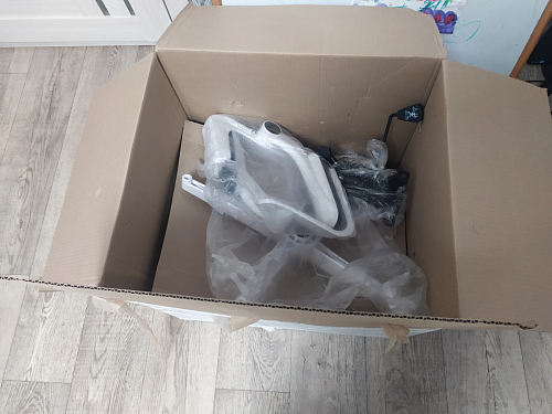 Компьютерное кресло Konfi gray / blue / white фото покупателя 286