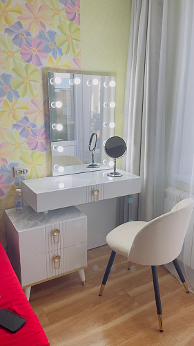 Стул на металлокаркасе Gabi 1 light purple / black фото покупателя 69