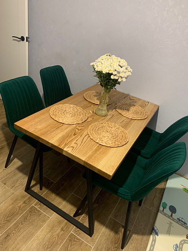 Комплект стульев Седа К 4 шт латте / черный фото покупателя 315