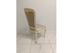 Деревянный стул Клето патина золото / ромб из шоурума 2